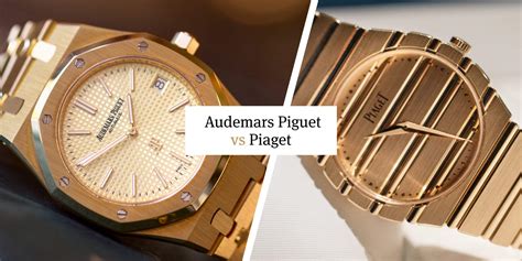 rolex vs piaget|audemars piguet vs piaget.